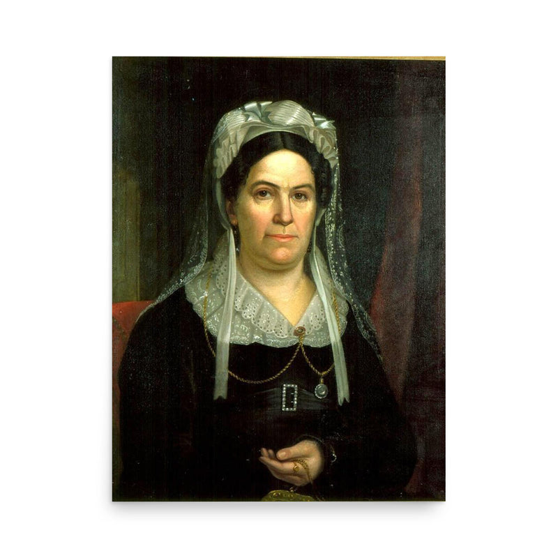 Rachel Jackson poster on a plain backdrop in size 18