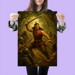 Raden Wijaya founding Majapahit through forest ambush poster 3
