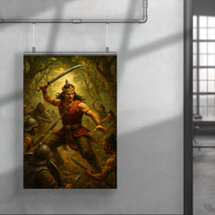 Raden Wijaya founding Majapahit through forest ambush poster 4