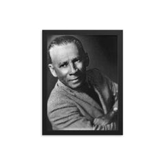 Rafael Hernandez Marin framed print on a plain backdrop in size 12"x16".