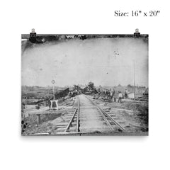 Railroad Wreck, 1870-1890 poster 2