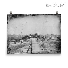 Railroad Wreck, 1870-1890 poster 5