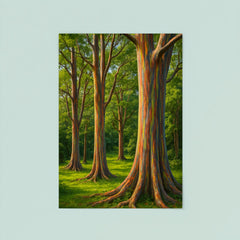 Rainbow Eucalyptus Grove Maui Hawaii USA poster 8