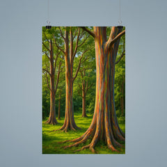 Rainbow Eucalyptus Grove Maui Hawaii USA poster 9