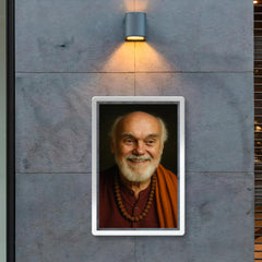 Ram Dass portrait poster 2