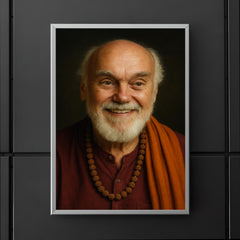 Ram Dass portrait poster 5