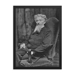 Ramon Emeterio Betances framed print on a plain backdrop in size 18"x24".