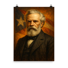 Ramon Emeterio Betances poster on a plain backdrop in size 8"x10".