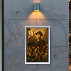 Raoul Wallenberg and safe passport crowd poster 2