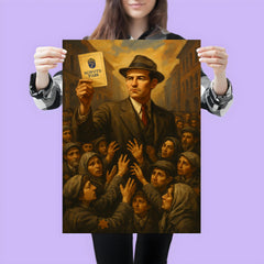 Raoul Wallenberg and safe passport crowd poster 3