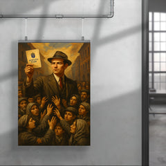 Raoul Wallenberg and safe passport crowd poster 4