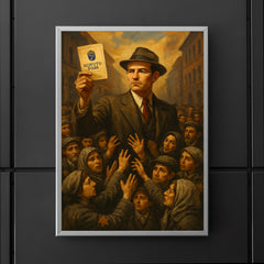 Raoul Wallenberg and safe passport crowd poster 5