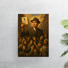 Raoul Wallenberg and safe passport crowd poster 7