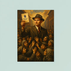 Raoul Wallenberg and safe passport crowd poster 8