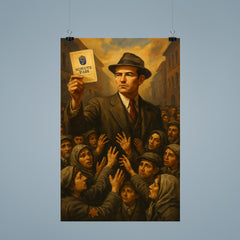 Raoul Wallenberg and safe passport crowd poster 9