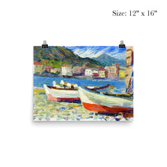 Rapallo, Boats by Wassily Kandinsky poster 3