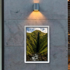 Raudfeldsgja Gorge Iceland poster 2