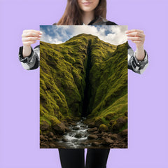 Raudfeldsgja Gorge Iceland poster 3