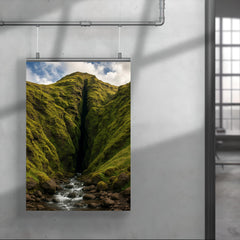 Raudfeldsgja Gorge Iceland poster 4