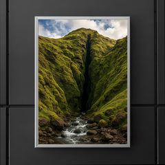 Raudfeldsgja Gorge Iceland poster 5