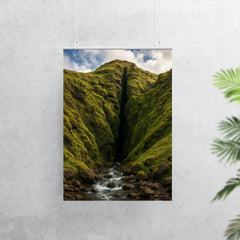 Raudfeldsgja Gorge Iceland poster 7