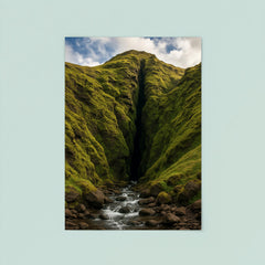 Raudfeldsgja Gorge Iceland poster 8