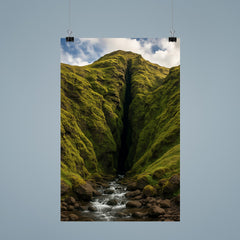 Raudfeldsgja Gorge Iceland poster 9