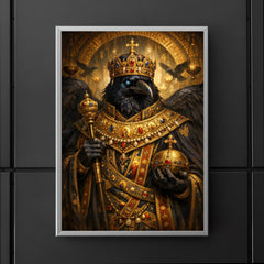 Raven king in Byzantine loros poster 5