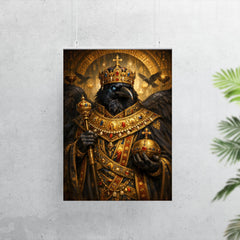 Raven king in Byzantine loros poster 7