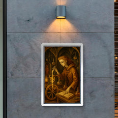 Remedios Varo alchemical laboratory scene poster 2