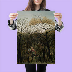 Rendezvous in the Forest by Henri Rousseau, 1889 poster 3