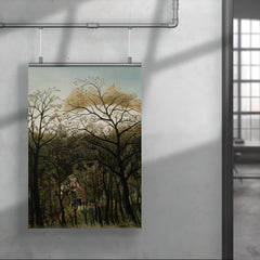 Rendezvous in the Forest by Henri Rousseau, 1889 poster 4