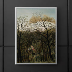 Rendezvous in the Forest by Henri Rousseau, 1889 poster 5