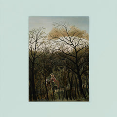 Rendezvous in the Forest by Henri Rousseau, 1889 poster 8