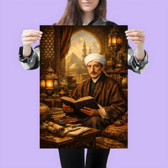 Rene Guenon in Cairo study poster 3