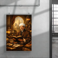 Rene Guenon in Cairo study poster 4