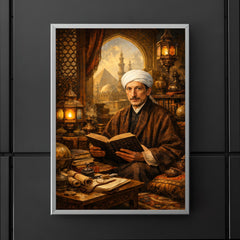 Rene Guenon in Cairo study poster 5