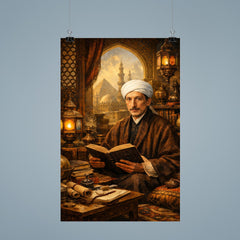 Rene Guenon in Cairo study poster 9