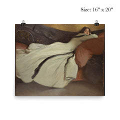 Repose by John White Alexander, 1895 poster 2