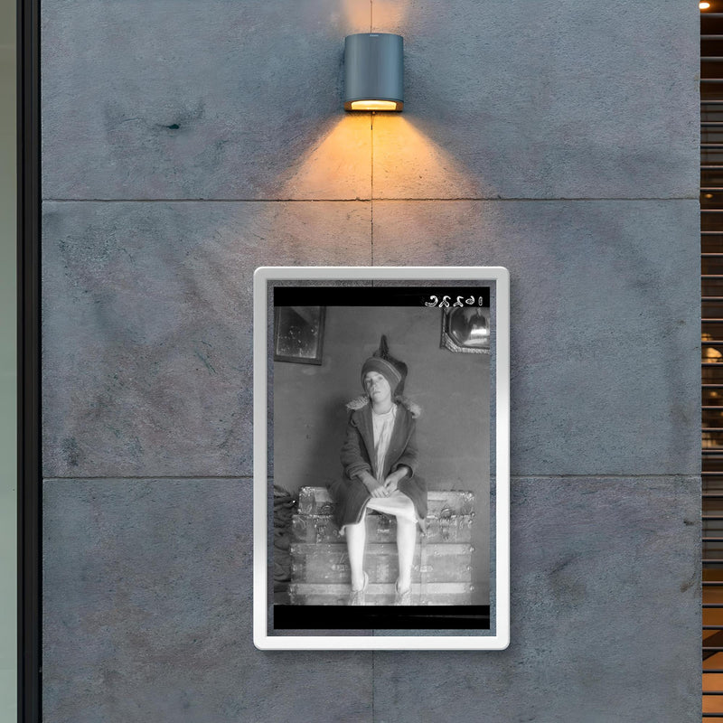 Resettled Farm Child by Dorothea Lange poster 2