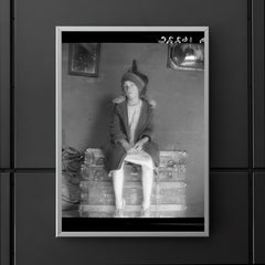 Resettled Farm Child by Dorothea Lange poster 5