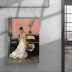 Reverie: The Letter by Raimundo de Madrazo y Garreta, 1870s poster 4