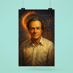 Richard Feynman poster 6