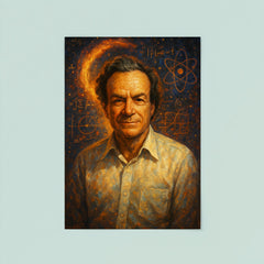 Richard Feynman poster 8