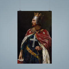 Richard I of England by Merry-Joseph Blondel, 1841 poster 9