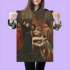 Richard II Resigning the Crown to Bolingbroke by John Gilbert, 1875–1876 poster 3