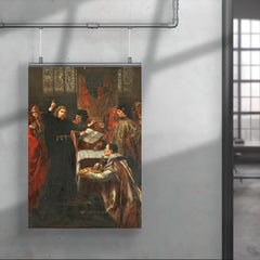 Richard II Resigning the Crown to Bolingbroke by John Gilbert, 1875–1876 poster 4