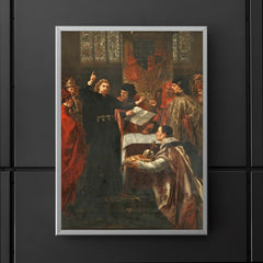 Richard II Resigning the Crown to Bolingbroke by John Gilbert, 1875–1876 poster 5