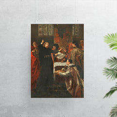 Richard II Resigning the Crown to Bolingbroke by John Gilbert, 1875–1876 poster 7