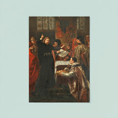 Richard II Resigning the Crown to Bolingbroke by John Gilbert, 1875–1876 poster 8